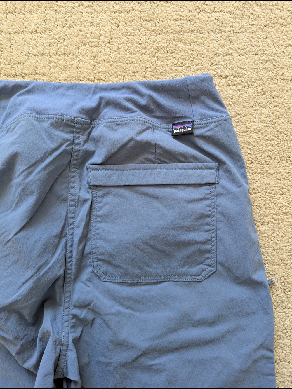 Patagonia Quandary Joggers Pants Women S Utility Blue Hiking Outdoor Sustainable - Picture 4 of 7